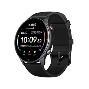 Amazfit-GTR-2e-Health-Fitness-Smartwatch-with-GPS-247-Heart-Rate-Monitoring-Exercise-Tracking-24-Days-Battery-Music-Control-Obsidian-Black Amazfit GTR 2E - Smartwatch,GPS Black