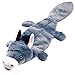 Durable Dog Toys for Aggressive Chewers Indestructible Large Dog Toys Funny Dog Squeaky Toys Stuffed Big Dog Toys Plush Pet Toys Tough Dog Toys for Small to Large Dogs (Donkey - 21.5 inches, Grey)