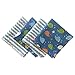 FUN KINS Funkins Reusable Cloth Napkins for Kids | Lunch Boxes | Eco-Friendly | Machine Washable for Easy Care | Name Tag | Set of 4, 12