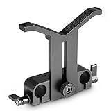SMALLRIG Universal 15mm Lens Support with 60mm Adjustable Height and LWS Rod Clamp for Diameter 50mm to 140mm Lens - 1784