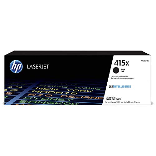 HP 415X (W2030X) Original Toner Schwarz mit hoher Reichweite für HP LaserJet Pro M454, XL
