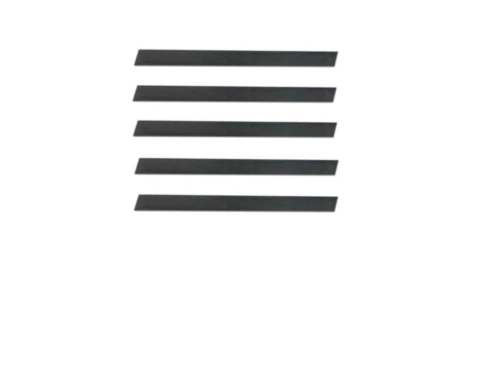 Set of 5 HSS Parting Blades for Mini Cut Off Tool Holders 6 mm 8 mm 10 mm Shank Holders - New