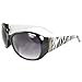 SWG EYEWEAR® Retro Fashion Butterfly Frame Sunglasses UV400 Zebra
