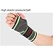 HipStone High Elastic Bandage Fitness Yoga Wrist Palm Support Compression Recovery Wrist Sleeve Powerlifting Gym Palm Pad Protector (L)