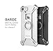 [Upgraded] iPhone 7 Case, Nillkin Barde Metal Case [Unique Design] Back Cover with Enhanced Ring Kickstand for iPhone 7 4.7