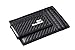 Toughergun Genuine Leather Magnetic Front Pocket Money Clip Wallet RFID Blocking(Weaved Black Top Notch)