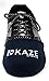 KAZE SPORTS Bowling Shoe Slider, Blue-Black