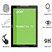 Acer Iconia One 10 B3-A30 Screen Protector, Pasonomi [9H Hardness] [Crystal Clear] [Scratch-Resistant] Premium Tempered Glass Screen Protector Film for Acer Iconia One 10 B3-A30 10.1 inch Tablet