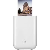 XIAOMI Portable 3x6 Instant Photo Printer Print Pictures on Zink Sticky-Backed Paper from Your iOS &amp; Android Device.