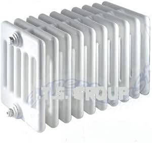 Radiador tubular 5 columnas h 300 20 elementos : Amazon.es ...