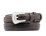 Nocona Men's Leather Ranger Belt Reg And Big