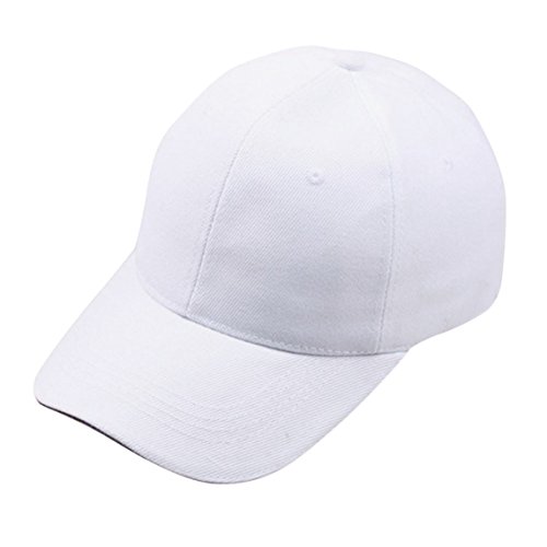Nadition Baseball Cap Clearance ♥ Baseball Cap For Men and Women by Cool Sporting Hat With Adjustable (White)