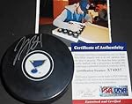 Jake Allen St Louis Blues Autographed Signed Puck PSA DNA COA A