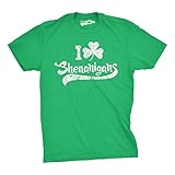 I Clover Shenanigans T-Shirt Funny St Patricks Day Shirt
