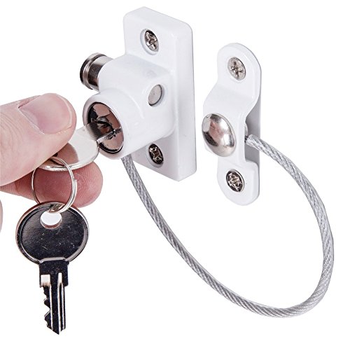 Luerme Children Safety Lock for Door and Window Location Limiting Lock Stopper Anti-Fall Lock Preventing Kids Climbing Window