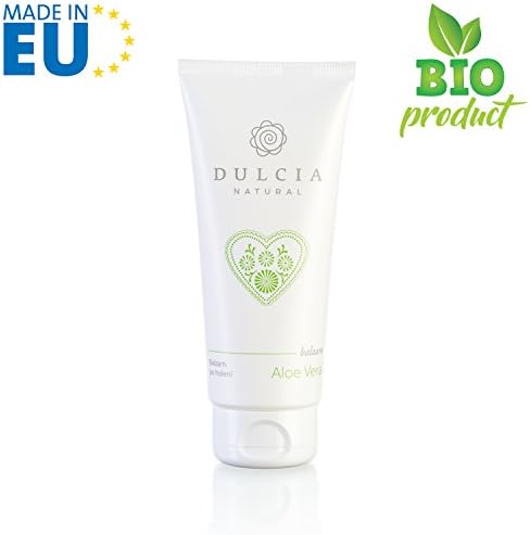 DULCIA After shave balm with aloe vera for sensitive and irritated skin, with soothing and cooling effect, 75 ml