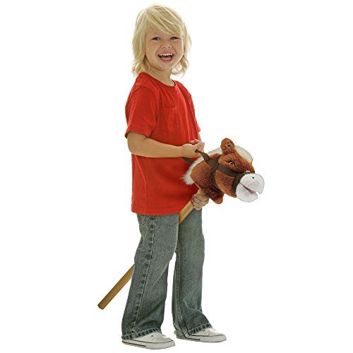 Rockin' Rider Brown Stick Pony Ride-On - Thumbnail 2