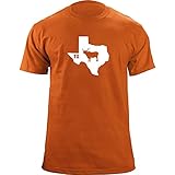 Original I Longhorn Texas Classic T-Shirt (2XL, Orange)