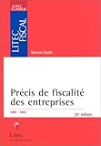 Précis de fiscalité des entreprises. 26ème édition by 