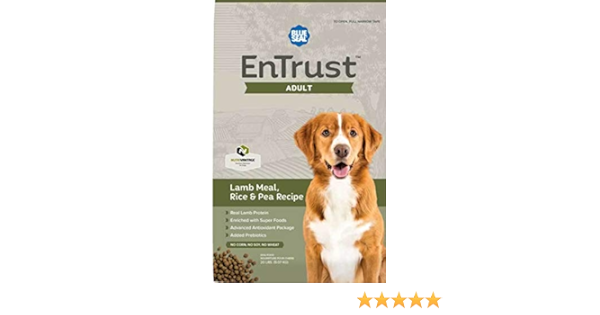 blue seal lamb and rice dog food