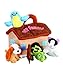 Plush Pet Friends Animal Sound Toys with Carrier | Plush Animal Toy Baby Gift | Toddler Gift