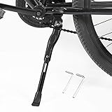 BESTCAN Bicycle Kickstand,Adjustable Aluminum Alloy Bicycle Side Support Bracket Generally20“22“24”26“28“Mountain Bike/Road Bike/BMX/MTB/City Bike/Kids Bike/Sports Bike/Adult Bike