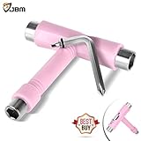 JBM Skate Tool All in One (4 Colors) Multi Function Skateboard T Tool Accessory with T Type Allen Key and L Type Phillips Head Wrench Screwdriver
