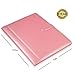 Padfolio Business/Resume Portfolio, AHGXG Leather Folder with Clipboard Document Organizer with Paper Clip, Letter Writing Pad, Pen Holder, Magnetic Closure and Pockets Contrast Stitch for Interview