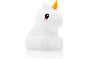 Lumipets, Night Light Kids, Kids Lamp, Kids Night Light, Baby Night Light, Toddler Night Light, Cute Night Light, Unicorn Night Light for Girls, Nightlight for Kids Room, Rechargeable Battery