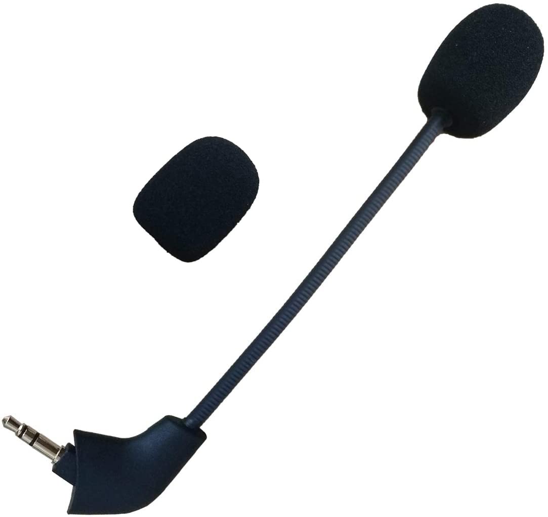 XBC Tech Replacement 3.5mm Microphone Boom for Kingston HyperX Cloud 2 II HyperX Silver