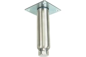 PITCO Equipment 6" Stainless Steel Leg Removable Mounting Plate B7473009