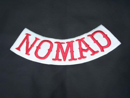 IND STURGIS Red Nomad Patch Bottom Rocker Outlaw MC Club Group Gang Patches Badges New