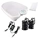 iMeshbean® 25W Ion Ionic Detox Foot Bath Aqua Cleanse SPA Machine with Tub, 2 Arrays for Health Care, 10 pcs Tub Liners as Gift
