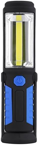1 LED 1 COB Outdoor Fishing Light Magnetic Work Hand Lamp Emergency Torch