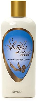 Shayba Naturals Shea Butter Body Lotion Myrr 8 ounces