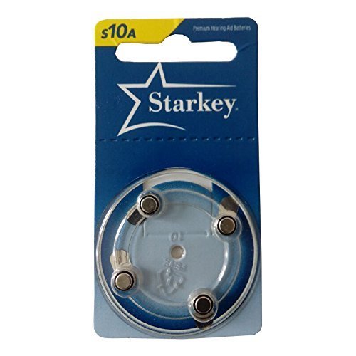 Starkey Hearing Aid Batteries Size 10 Premium Hearing Aid Batteries, 40 Pack