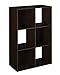 ClosetMaid 78815 Cubeicals Organizer, 6-Cube, Espresso