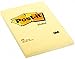 Post-it Notes, 4 in x 6 in, 12 Sticky Notes Pads, 100 Sheets per Pad, Canary Yellow, The Original Post-it Note, School Supplies and Oﬃce Products