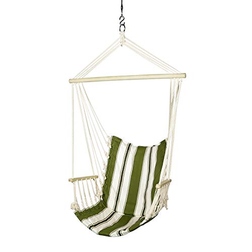 Jur_Global Hanging Hammock Chair with Armrests and Straps
