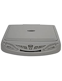 Rockville rvd10hd bg Flip Down Monitor reproductor de DVD, HDMI, USB, juegos, 12 pulgadas, Gris