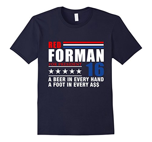 Men's RED FORMAN FOR PRESIDENT Large Navy
