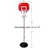 MICROFIRE Toddler Kids Basketball Hoop Magic Shot Hoop Indoor Basketballs Hoop Including Pump Set of 1 pcs of 4