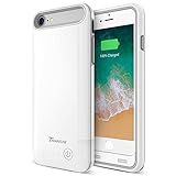 iPhone 7 Battery Case, Trianium Atomic Pro iPhone 7 Case Battery Charger (4.7 inch) Charging Case [White/Grey] 3200mAh Extended Battery Pack Power Cases Juice Bank Cover[Apple Certified Part]