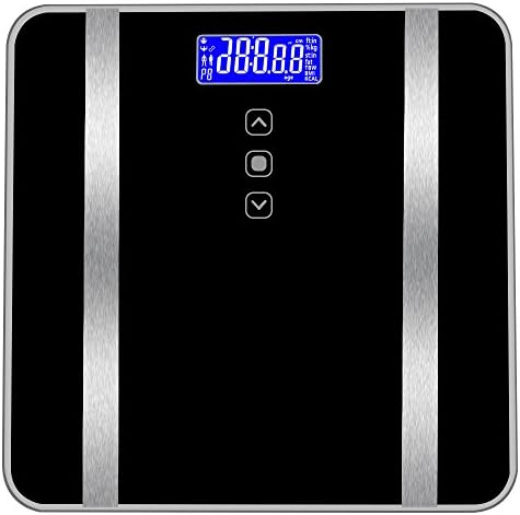 AJPJ(TM)��1Pcs LED Mode Body Fat Scale Smart Digital Bathroom Weight Scale Scale Body Fat Monitors,Data 180KG/400 Pounds