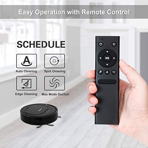 Pureatic V2S Robot Vacuum Cleaner with Smart Mapping, Dual Remote and