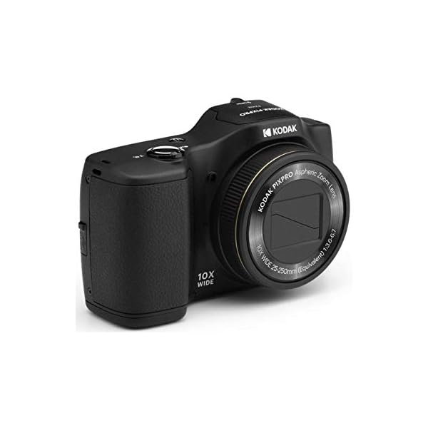 KODAK Pixpro - FZ102 - Kompakte Digitalkamera mit 16,5 Megapixeln, Gehäuse und SD-Karte - Schwarz – Bild 3