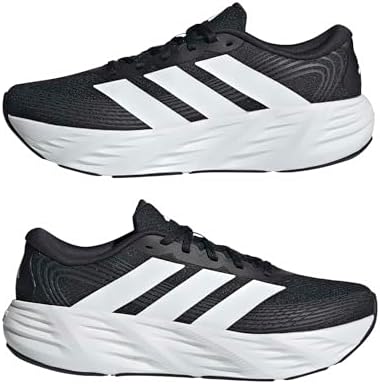 Hombre Galaxy 8 Running Shoes, Core Black/FTWR White/Carbon, 44 2/3 EU