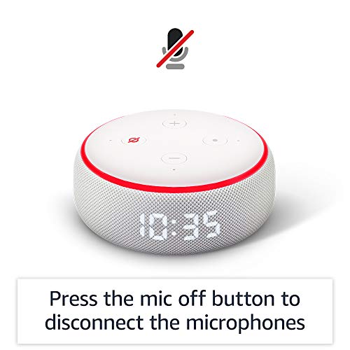 Echo Dot (3rd Gen) Smart speaker with clock and Alexa Sandstone