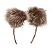 SS/Hat Pom Poms Accented Headband - Natural OSFM