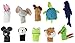 IKEA Titta Djur 10 pc Animal Finger Puppet Set